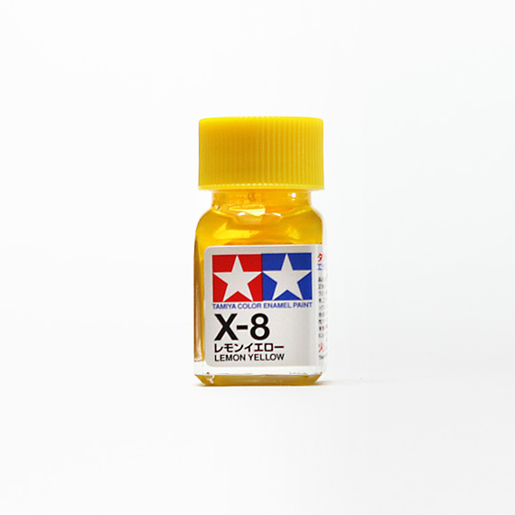 タミヤ エナメル塗料 光沢 X 8 レモンイエロー ボークス公式 ホビー天国オンラインストア