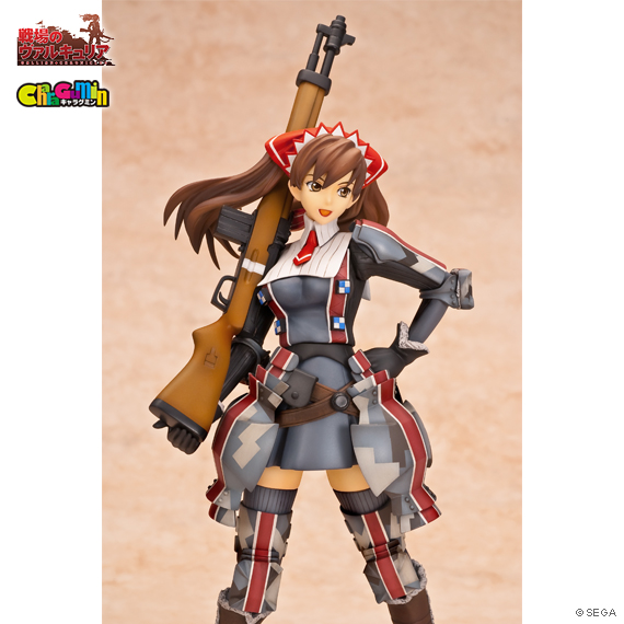 激レア品 ボークス キャラグミン 1/4 戦場のヴァルキュリア セルベリア