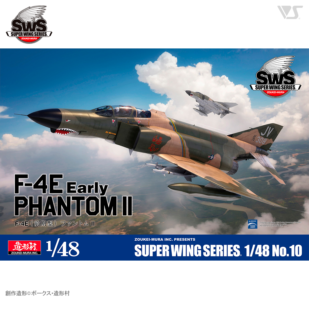 SWS 1/48 F-4E（前期型） ファントムII | ボークス公式 ホビー天国オンラインストア