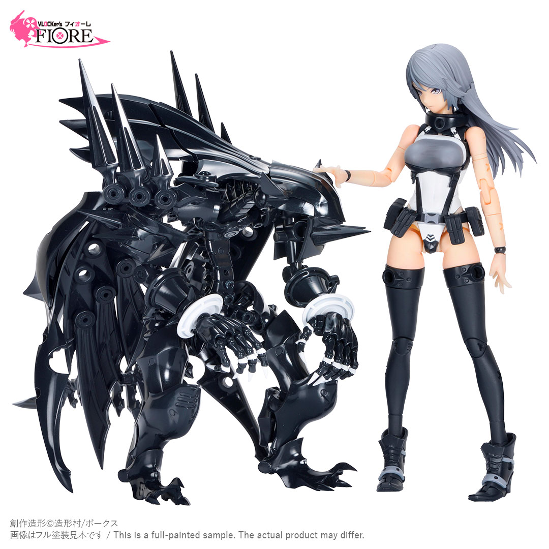 ブロッカーズ フィオーレ　ドラセナ＆ネビュラ　美少女プラモデル　【全塗装完成品】ロボット