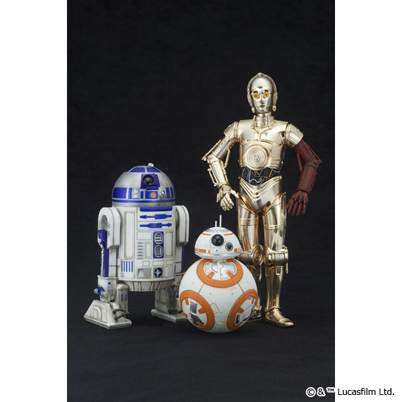1/10 ARTFX+ R2-D2 & C-3PO with BB-8(STAR WARS) | ボークス公式