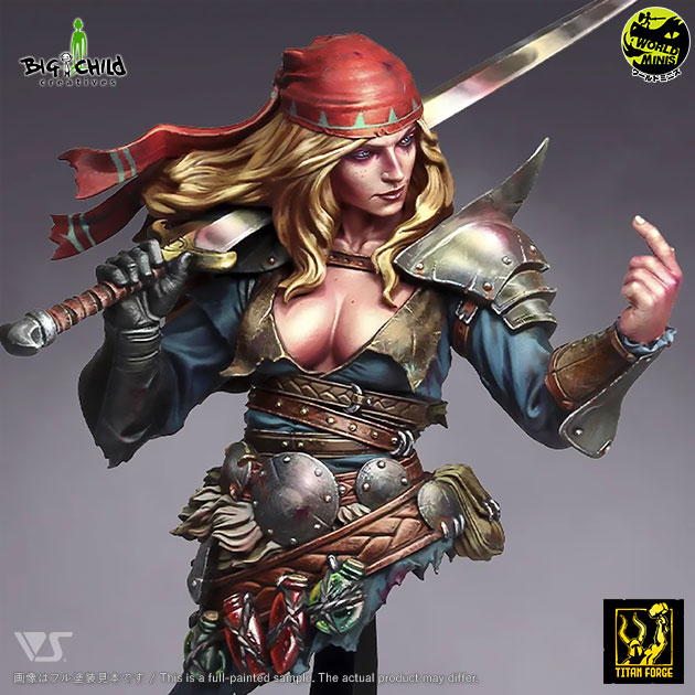 剣鬼アラーナ (胸像)