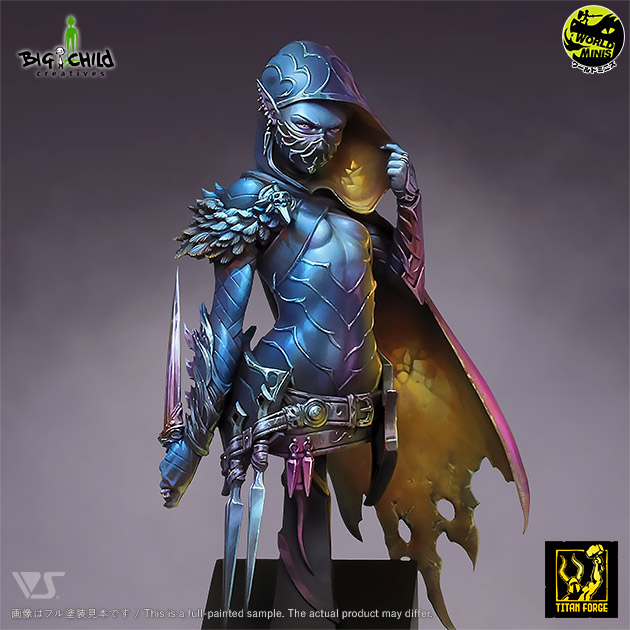 夜影ニュクス（胸像）